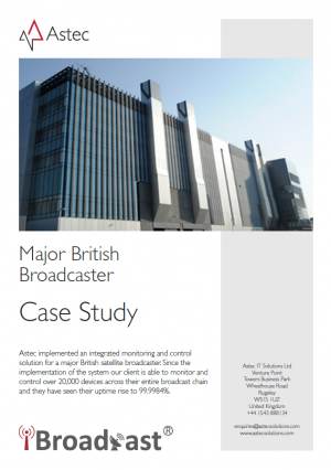 Major British Broadcaster