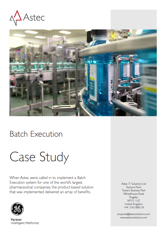 Batch Execution Case Study