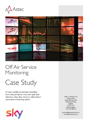 Sky: Off Air Service Monitoring