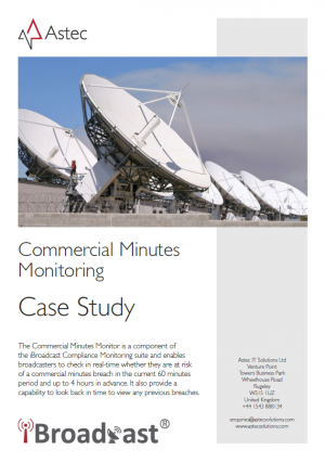 Commercial Minutes Monitoring